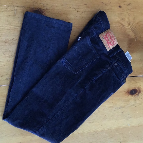 levi's blue corduroy pants